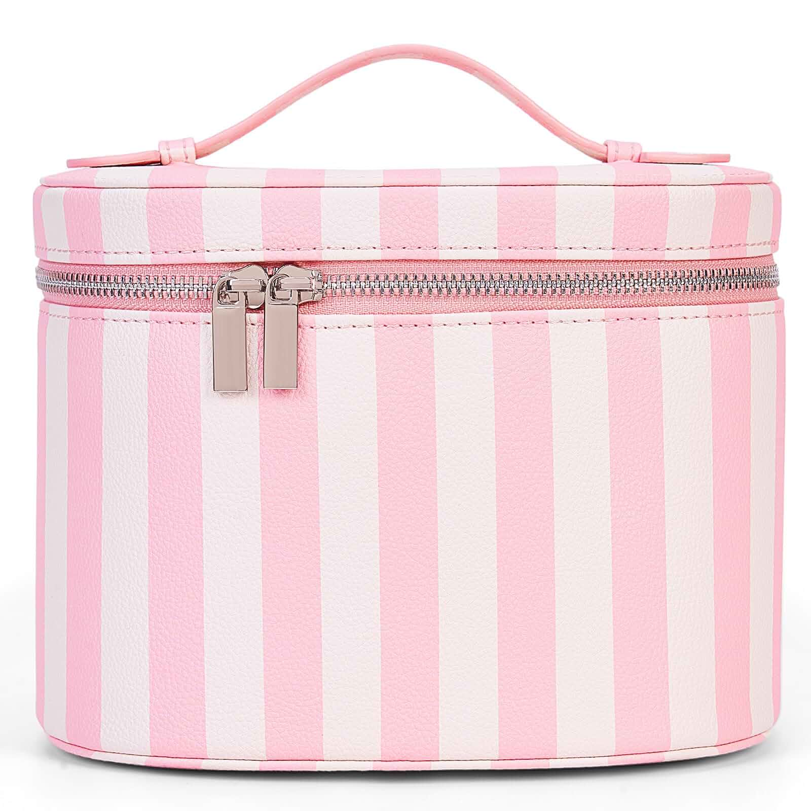 YFGBCXCheckered Makeup Bag Vanity Case with Divider Travel Toiletry Bag Women Cosmetic Bag Makeup Organizer Case
