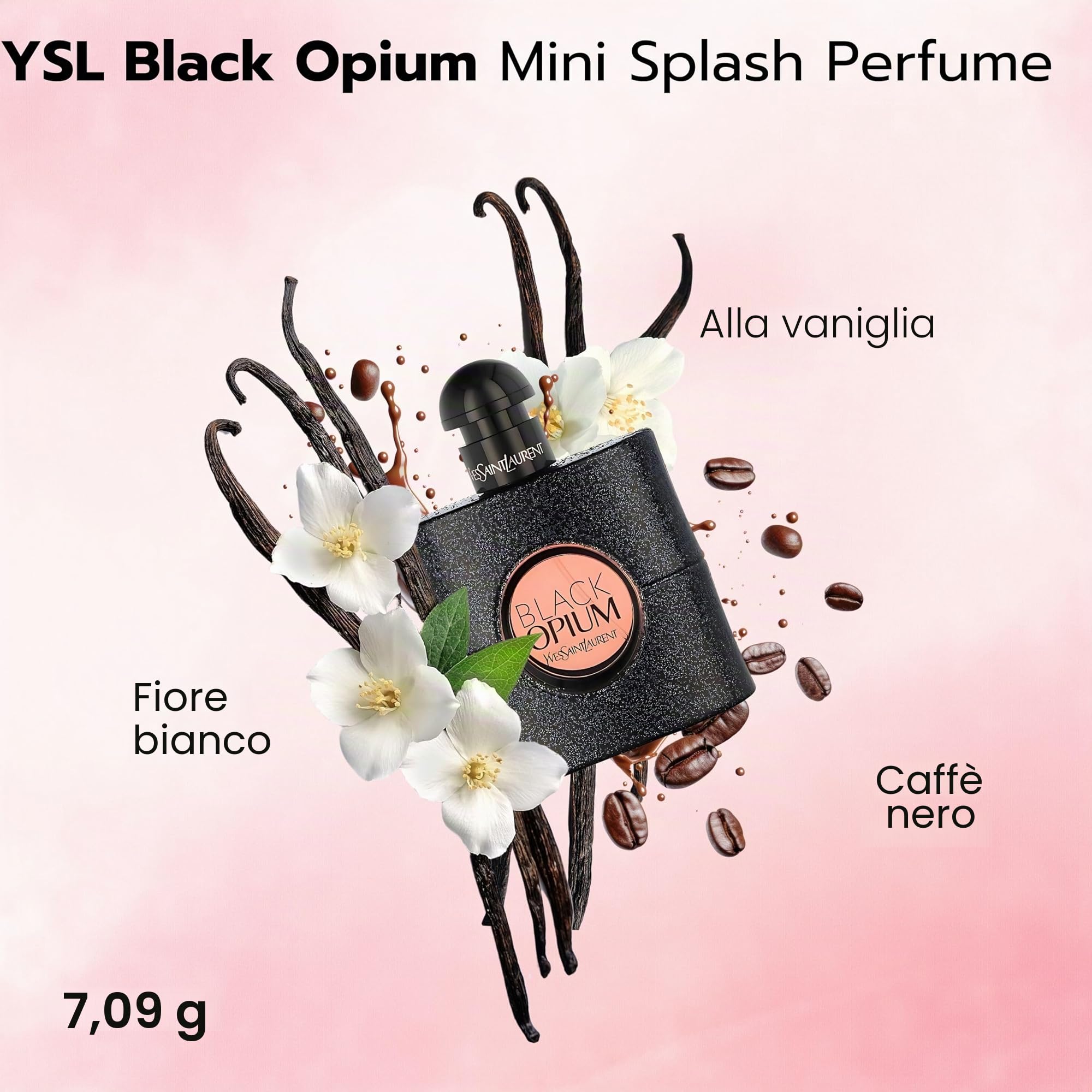 Yves Saint Laurent Miniature Gift Set 7.5ml Libre EDT + 7.5ml Libre EDP + 7.5ml Mon Paris EDP + 7.5ml Black Opium EDP