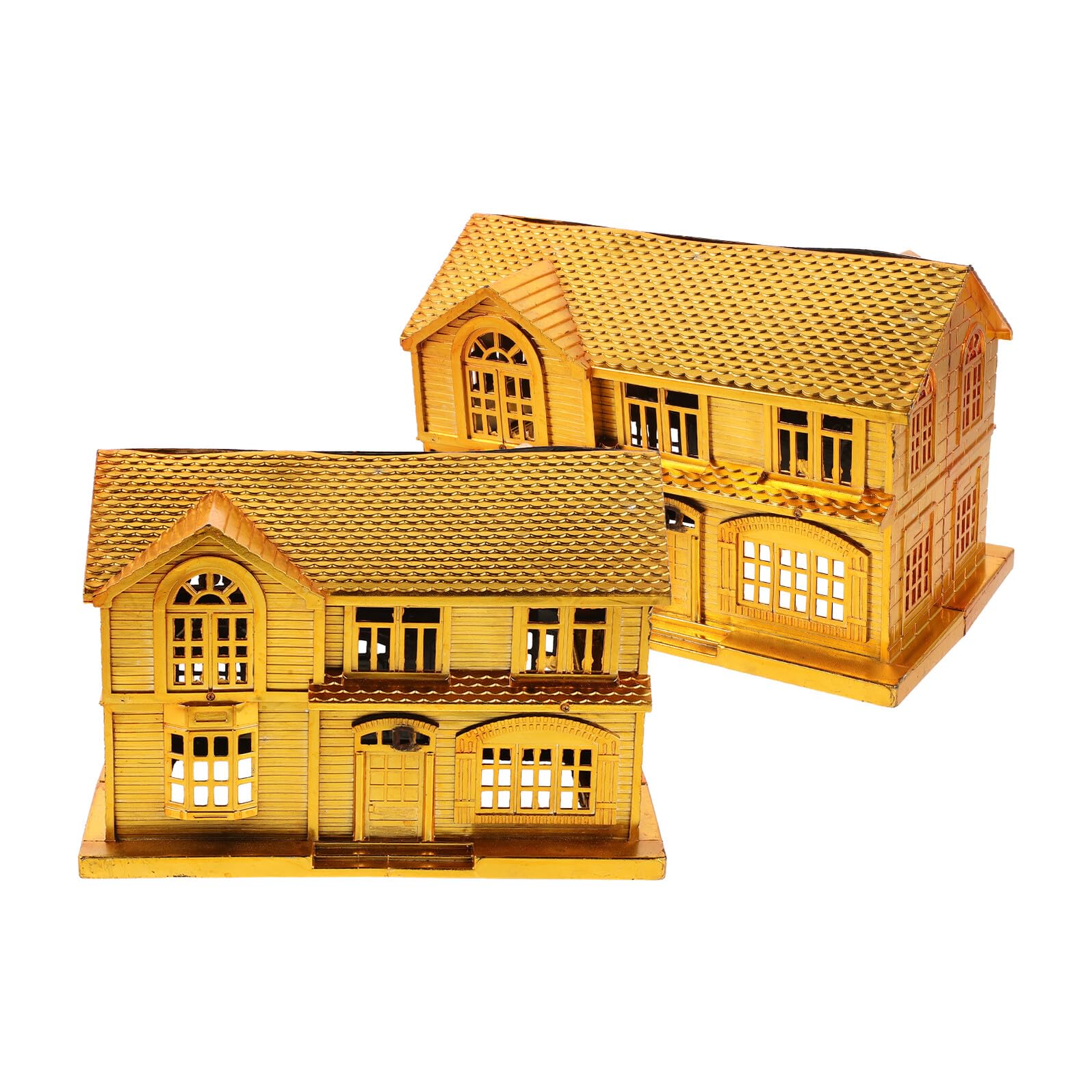 Maisons en Plastique Abaodam pour Offrandes Funéraires Chinoises Lot de 2 Rituels
