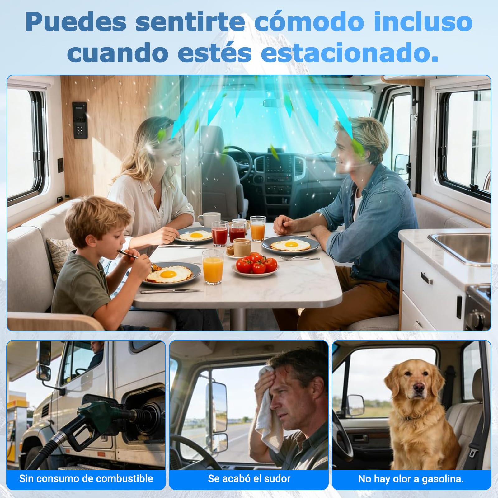 aire acondicionado caravana, Ar condicionado 24v autocaravana, autobuses autobuses camiones, minivans, estacionamiento, furgonetas Rojo-24V