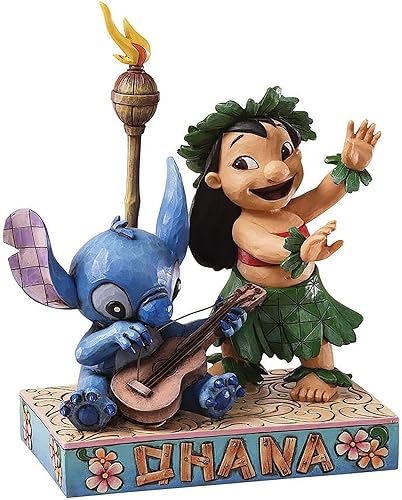 Enesco Disney Traditions by Jim Shore - Figura de Lilo y Stitch, 7-34 pulgadas