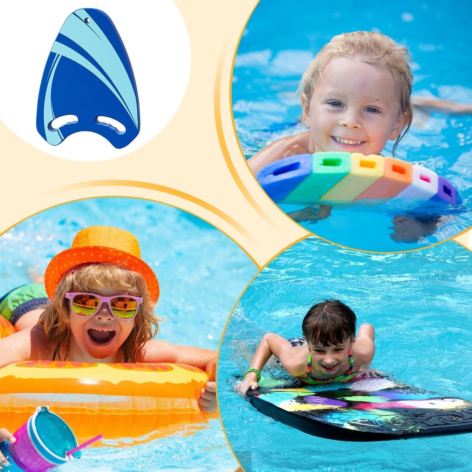 Planche de natation en EVA - Aide à l'entraînement de natation
