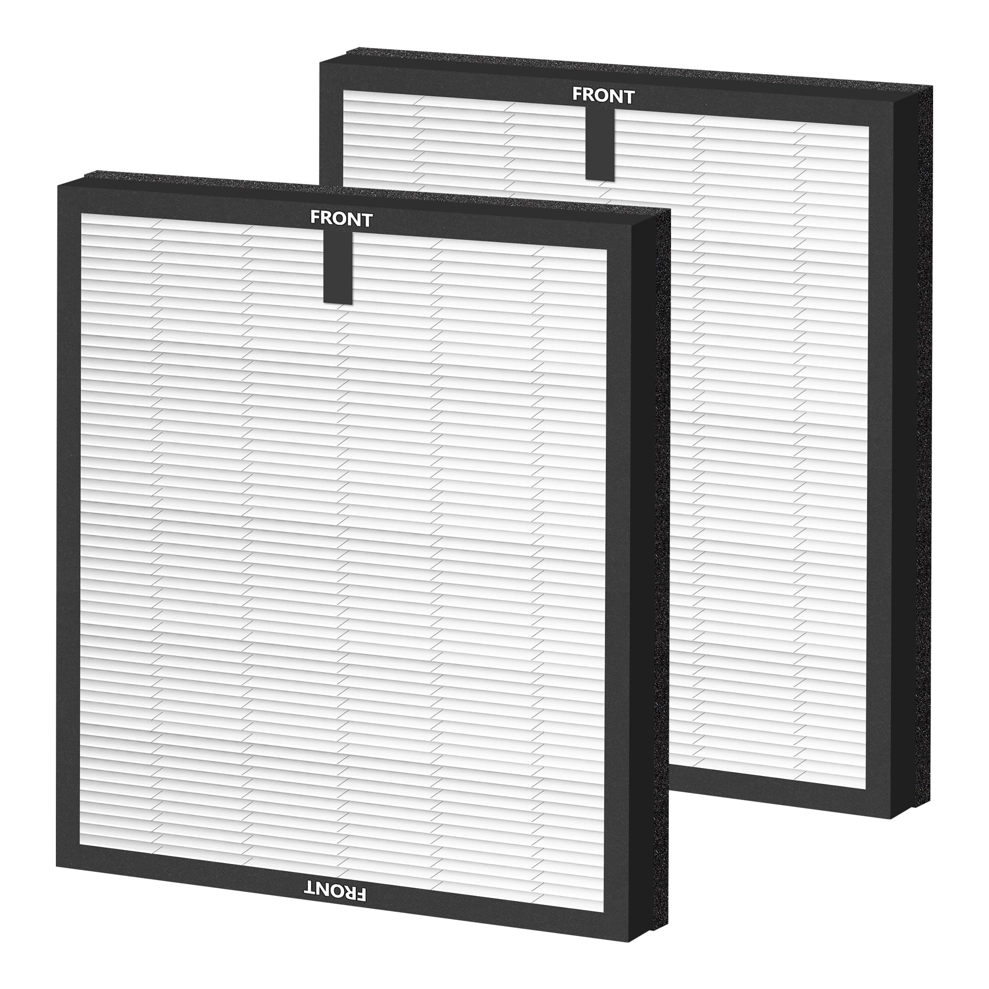HY4866 Replacement Filter for MORENTO HY4866 Air Purifer, Enhanced Version 3-in-1 H13 Ture HEPA and Activated Carbon Filter, 2 Pack