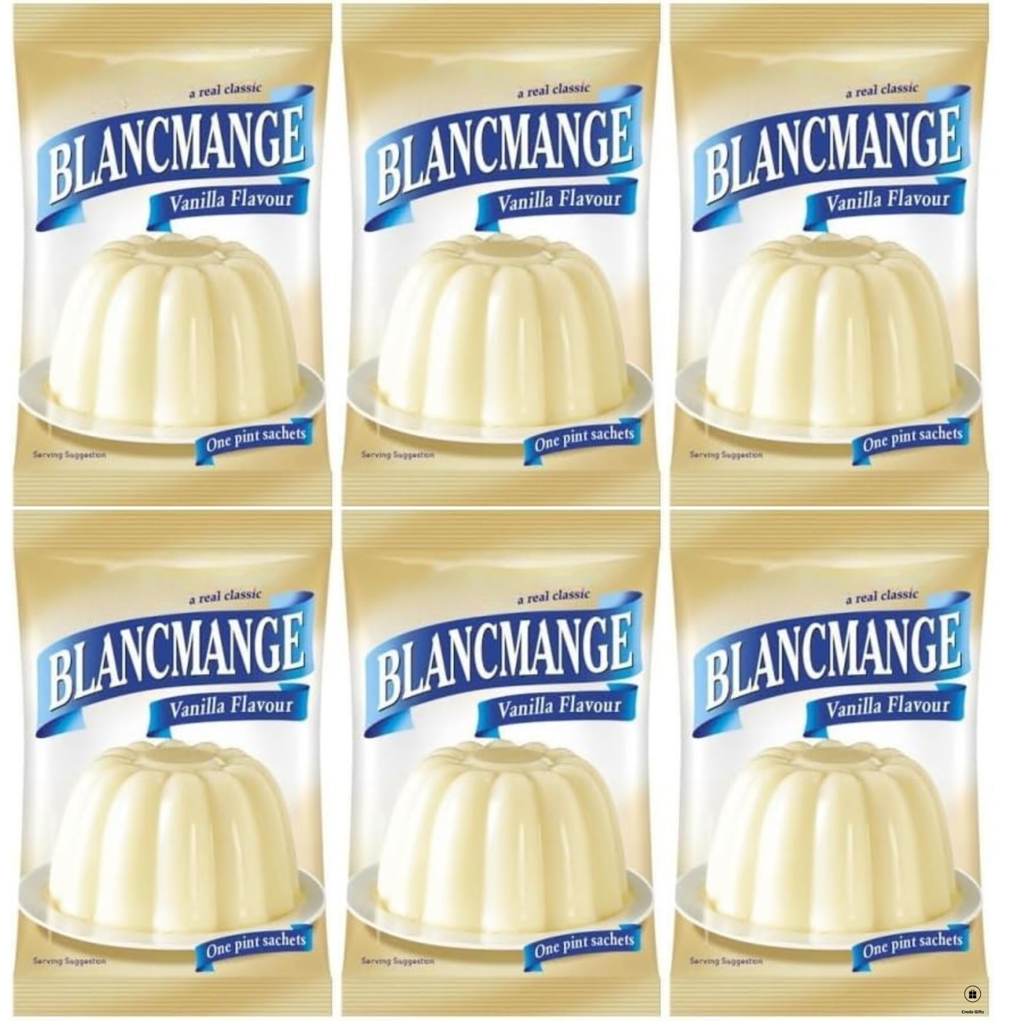Blancmange Bundle with Pearce Duff's Vanilla Blancmange 35g (6 Pack)