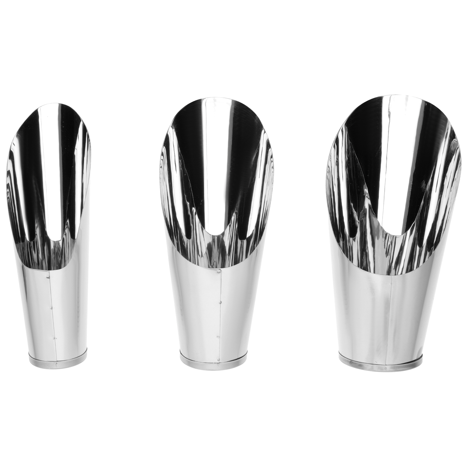 Set de 3 palas para bonsái de acero inoxidable miniatura 7
