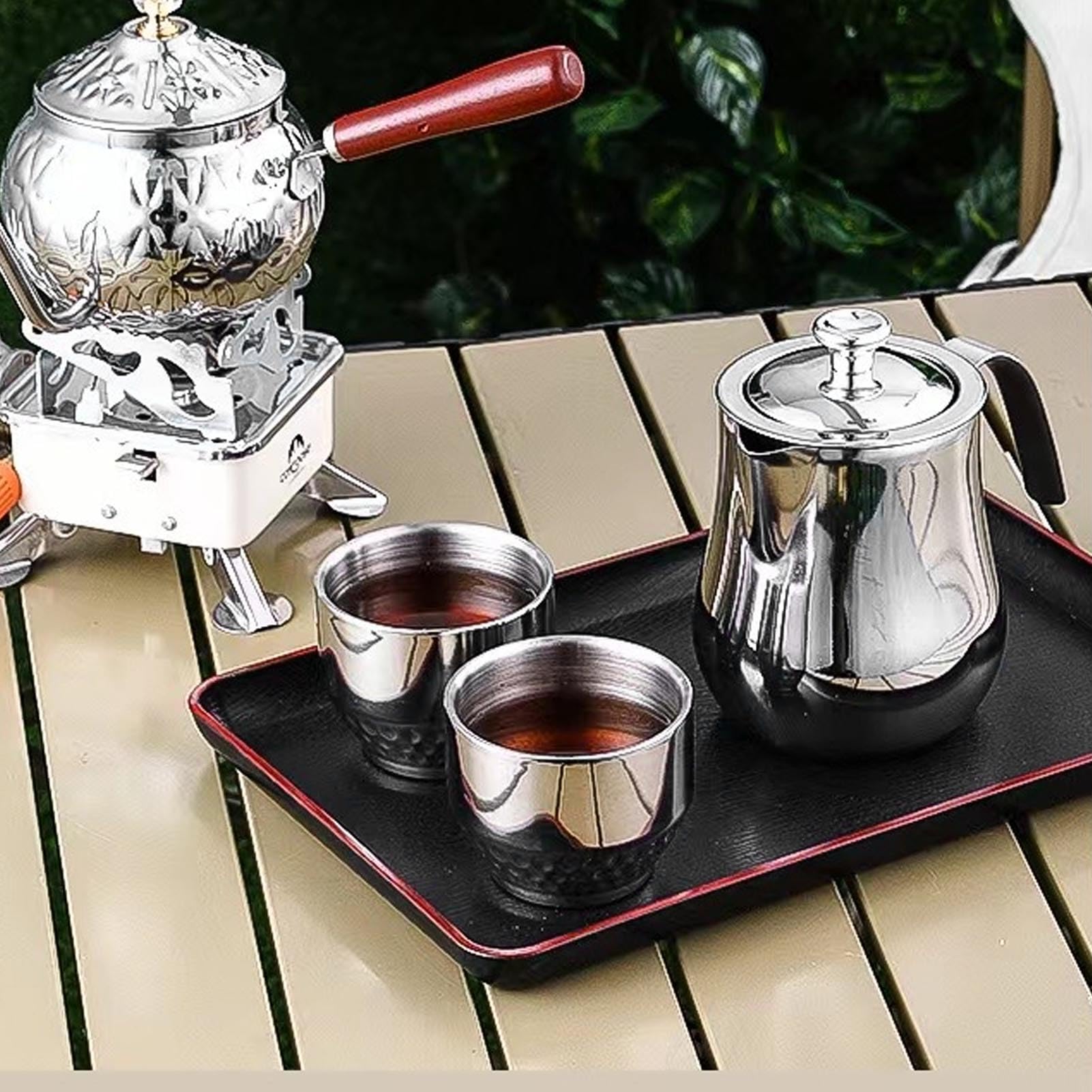 Espresso Maker Farberware Stove Top Percolator All Stainless Steel