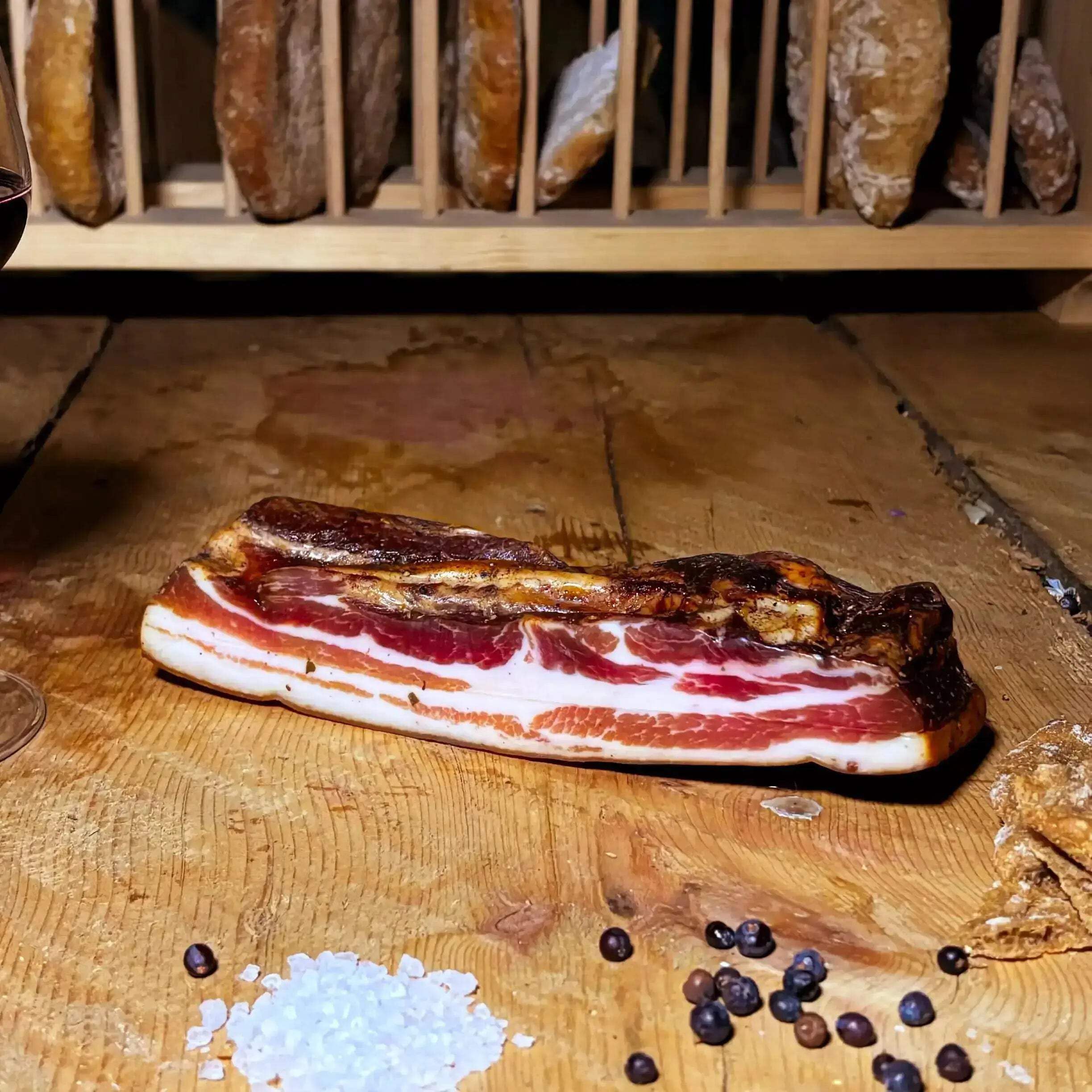 Speck Degustationspaket – Südtiroler Spezialitäten Paket – verschiedene Speck Sorten handwerklich hergestellt & traditionell veredelt