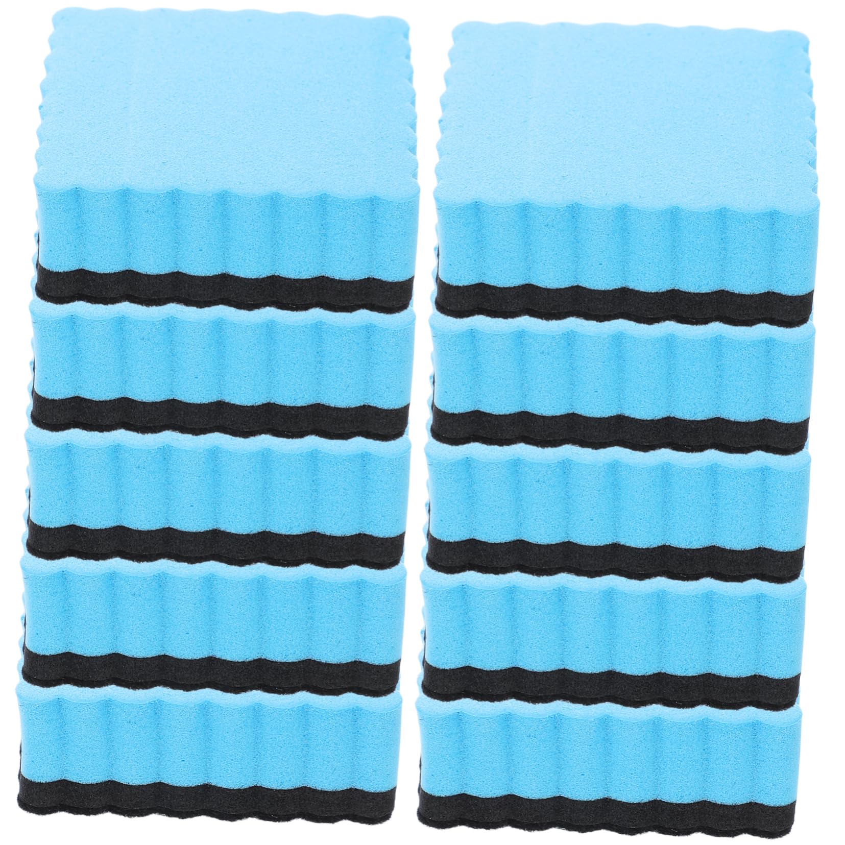 FUNOMOCYA Dry Erase Erasers 24 Pack for Whiteboard Chalkboard and School Use Eraser Washable for Dry Erase Boards