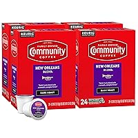 Vista 98 de Community Coffee Coffee & Chicory - 12 cápsulas de café, tostado medio oscuro, compatible con cafeteras Keurig 2.0 K-Cup, 12 unidades (paquete de 1)