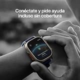 Apple Watch Ultra 3 GPS + Cellular, Cassa 49 mm in titanio nero con Loop in maglia milanese in titanio nero - Large - 3