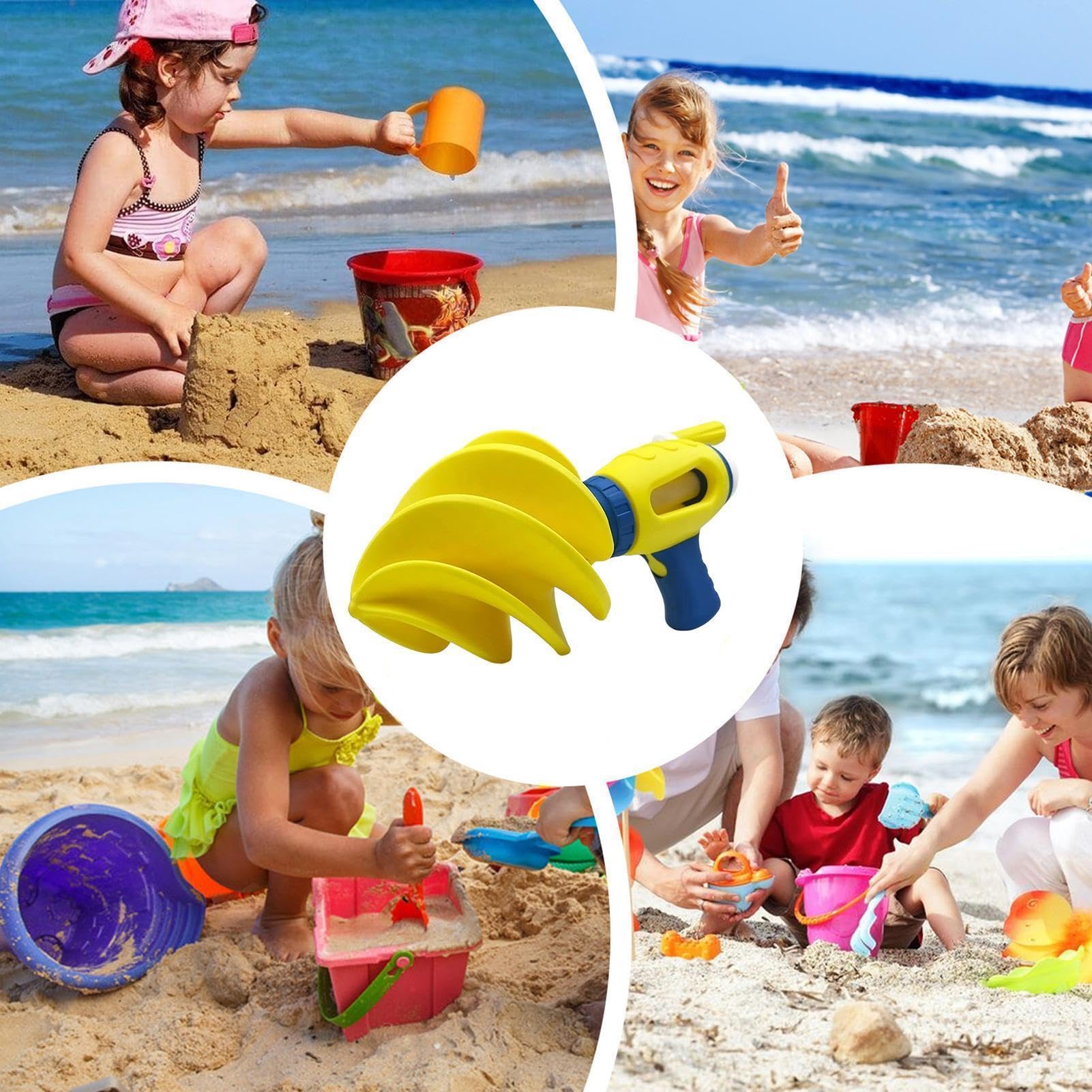 Giocattoli Di Sabbia Da Spiaggia Trapano A Manovella Per Bambini Scavo E | Giocattoli da Spiaggia per Giardino, Giochi, , Picnic, Campeggio e Viaggio all'Aperto