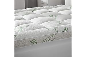Breathable 8-21" Cooling Mattress Topper Promotes Painless Back