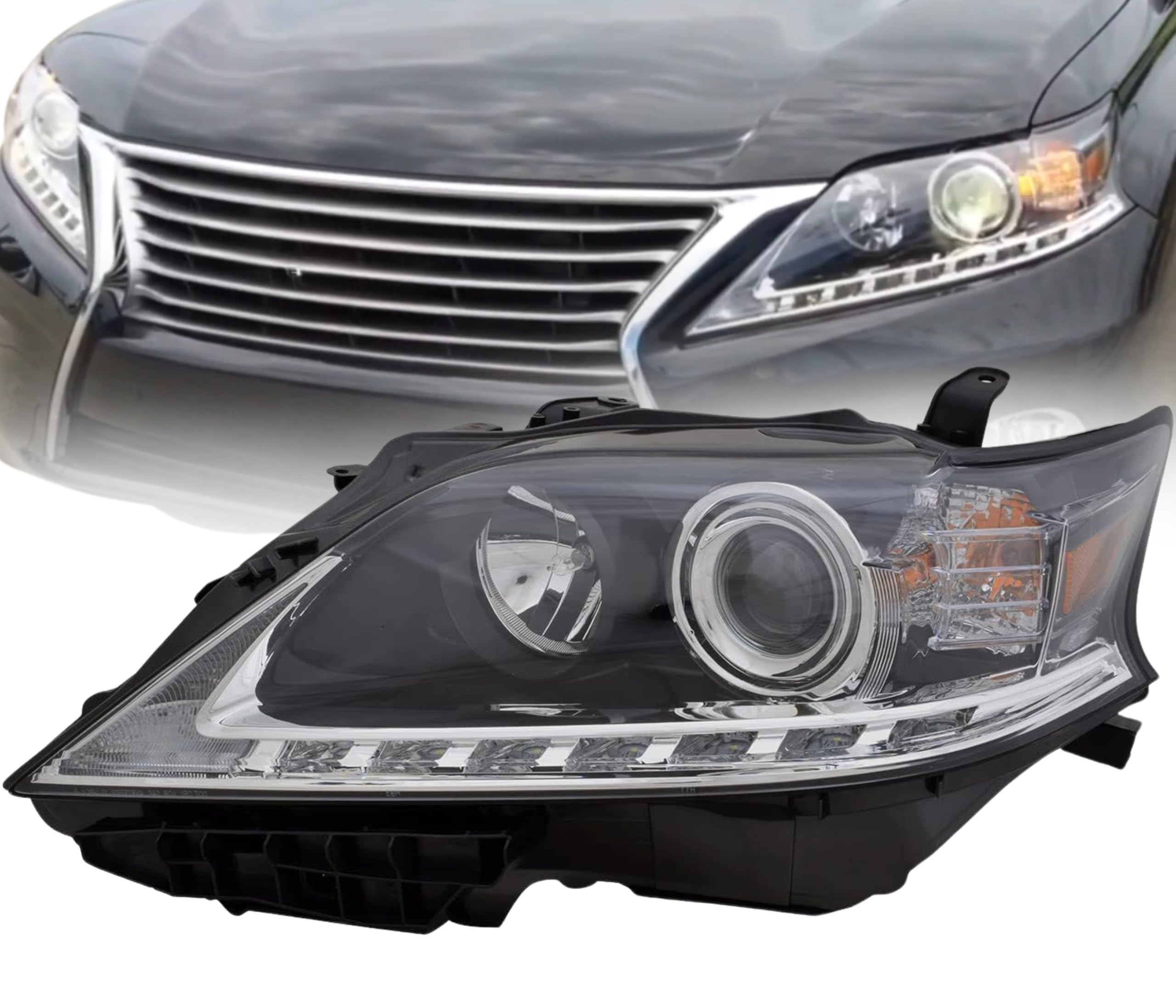 レクサス RX500h/RX450h/RX350 右ライトLED 48-257 Replacement For Lexus 2013/ 2015 RX350 - 2015 RX450h Sport Utility