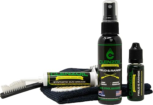 CLENZOIL Field & Range Essentials Kit combinado Kit de limpiador, lubricante y grasa Todo en uno Limpia, lubrica, protege Kit de limpieza CLENZOIL Field & Range Essentials Kit combinado Kit de limpiador, lubricante y grasa Todo en uno Limpia, lubrica, protege Kit de limpieza