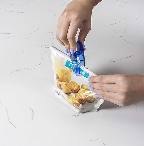 Miniatura 4 de Seal N Snack - Clips magnéticos para chips, agarres multiusos para almacenamiento de cocina, mantiene los alimentos de la despensa frescos, 16