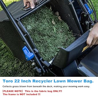 115-4673 Lawnmower Grass Bag for Toro 59312 Bag Kit 2009 22 Lawn Mower