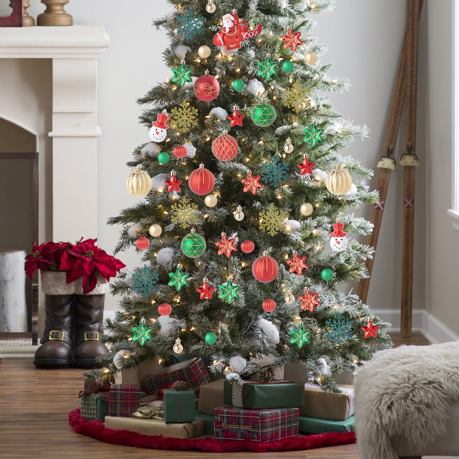 per Albero di Natale: Impermeabile per Albero di Natale Artificiale, Organizer per Decorazioni Natalizie, Contenitore per la Protezione dalla Polvere