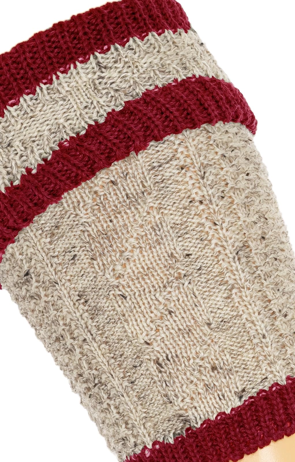 Lusana Herren 2-teiliges Loferl-set Loden Tweed Trachtenstrümpfe