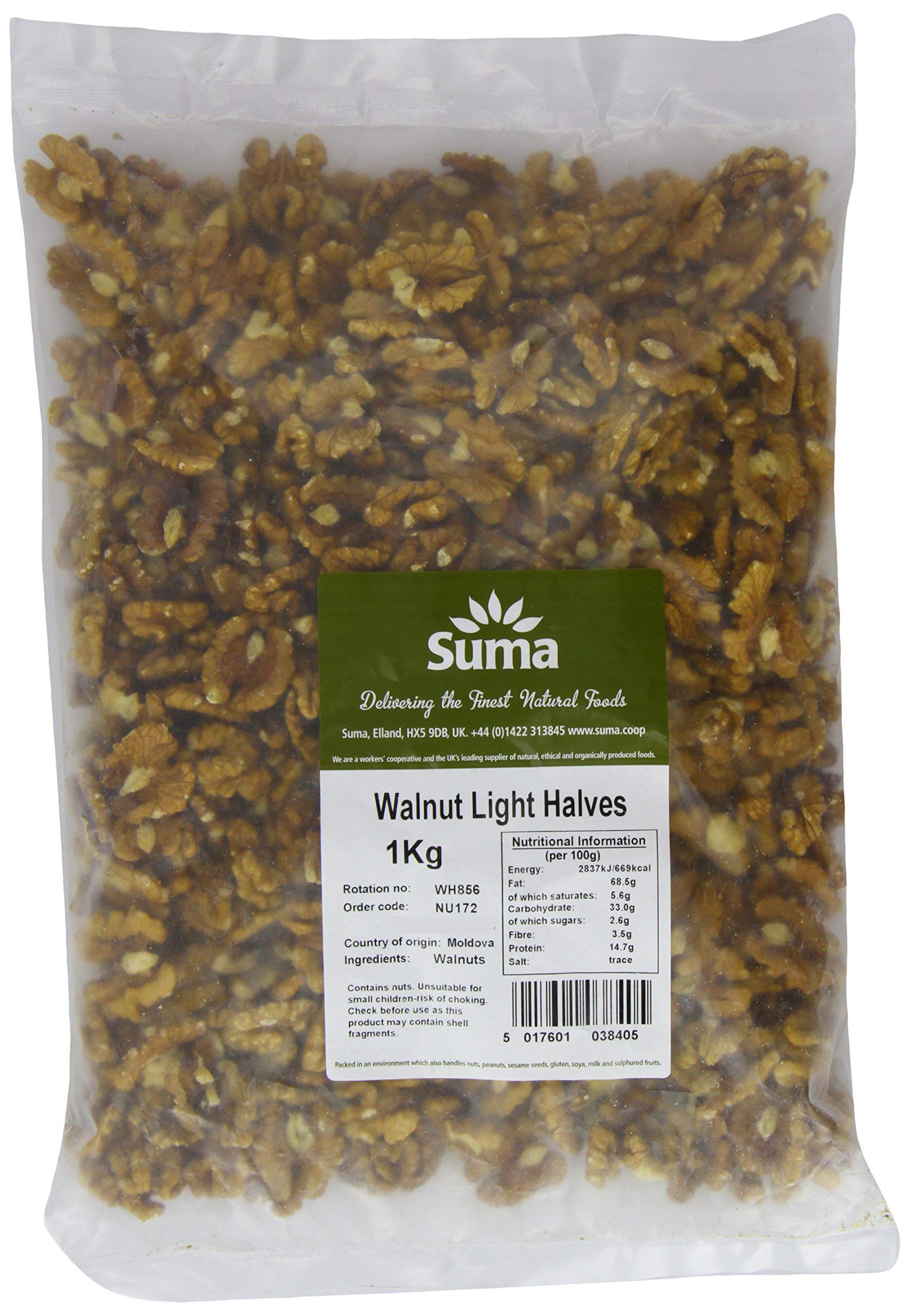 Suma WholefoodsWalnuts Light Halves 1 Kg