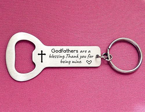 Miniatura 3 de Regalos de propuesta de padrinos para el bautismo Los padrinos son una bendición gracias por ser mío, regalo de bautizo para padres de nuevo Dios,