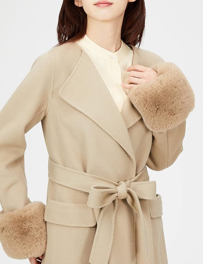 美品✨ グレースコンチネンタル　ウール　リバーコート　ガウンコート　22AW 美品✨ グレースコンチネンタル ウール リバーコート ガウン