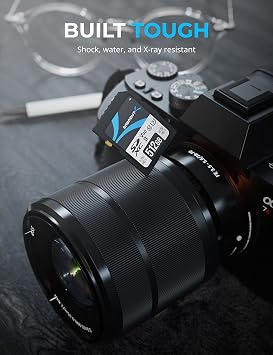 SABRENT Rocket v90 512GB SD UHS-II Memory Card R280MB/s W250MB/s (SD-TL90-512GB)