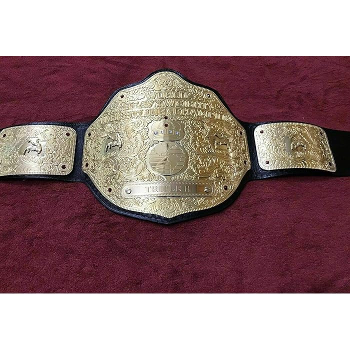 Buy Big Gold Belt Replica Championship Belt Real Leather Custom