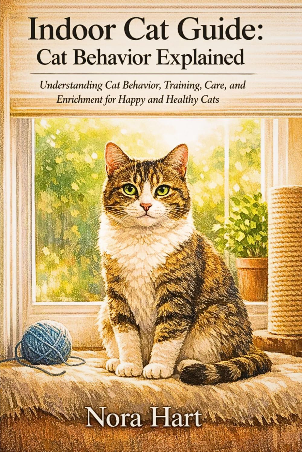 Indoor Cat Guide: Cat Behavior Explained: Understanding Cat Behavior, Training, Care, and Enrichment for Happy and Healthy Cats