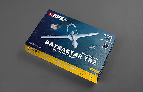 BPK 7230-172 - Bayraktar TB2 Dual Combo Set Escala Modelo Kit