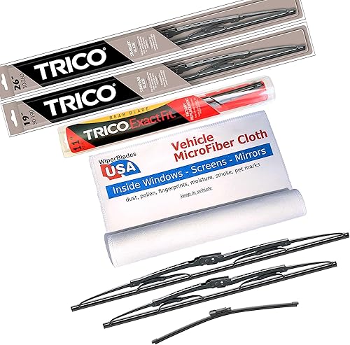 Miniatura 12 de WiperBladesUSA Juego de limpiaparabrisas compatible con Toyota Corolla 2013 (juego de 2) limpiaparabrisas