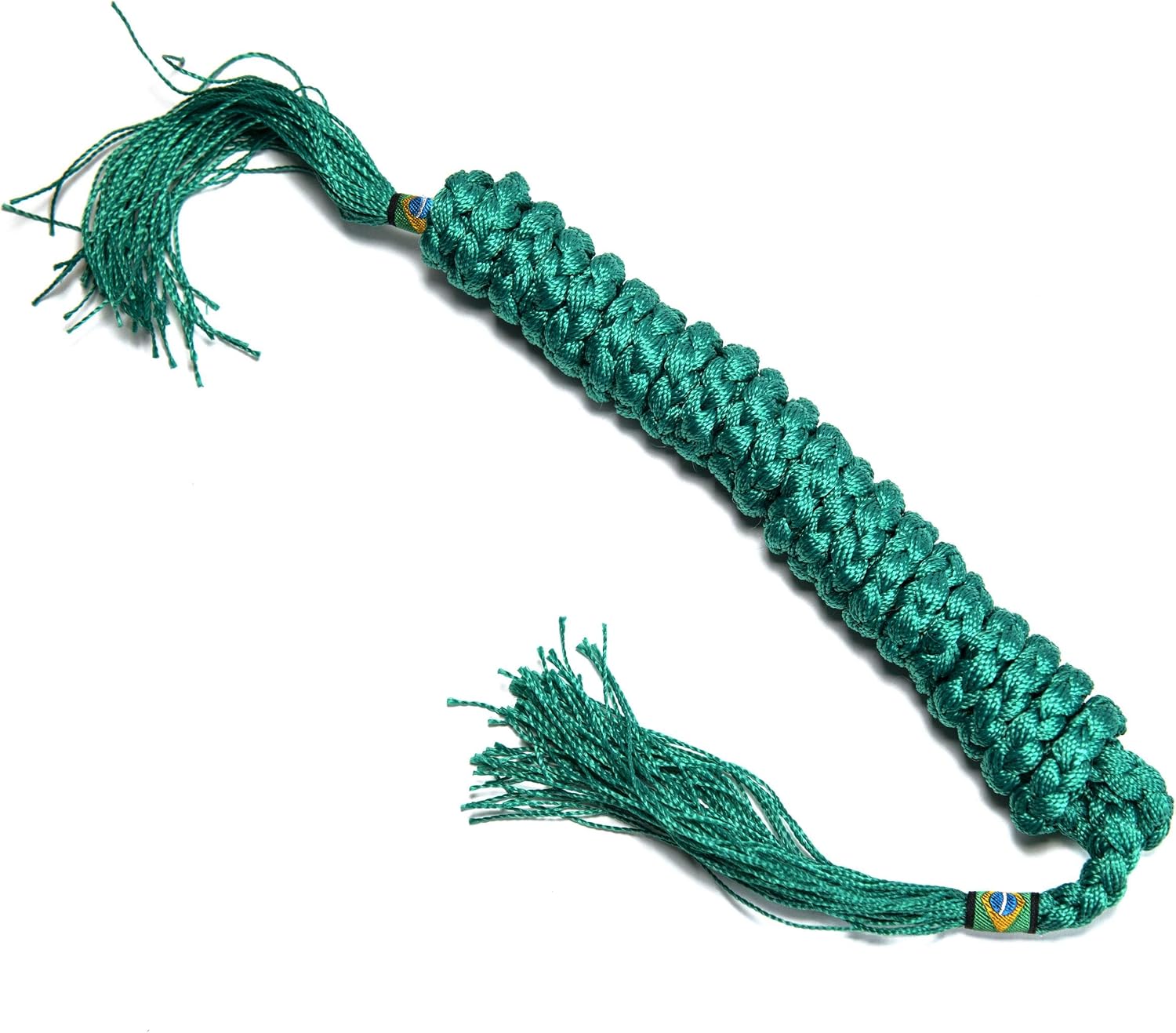 Capoeira Traditional Cords Ranking Belts Kids Girls Children Brazil 2m Long Hand Braided (Green)
