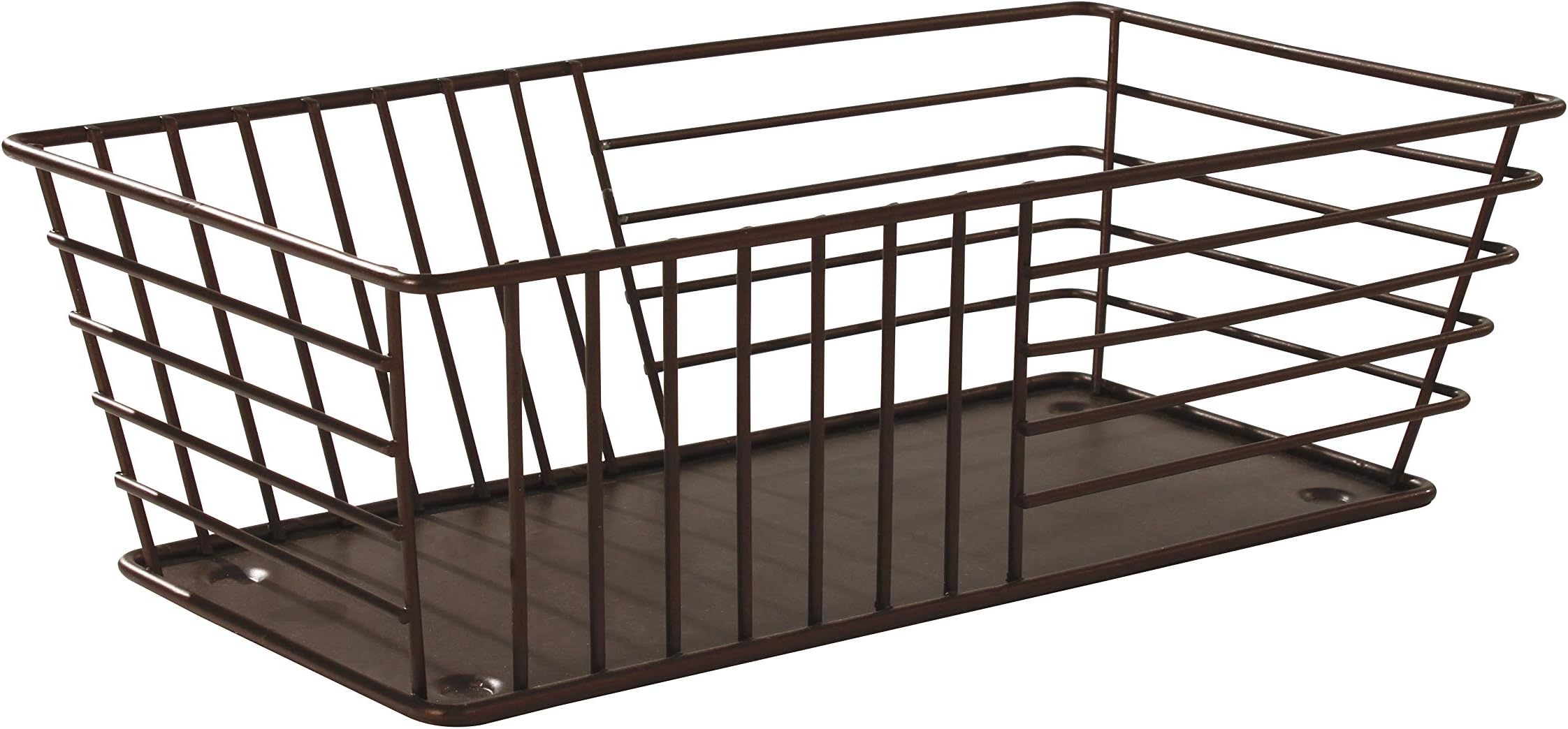 Spectrum Diversified Wright Bread Basket, Classic Kitchen Design for Breads, Roll, Muffin, Pastries & Baked Good Storage, Traditional Style Snack & Food Holder for Serving