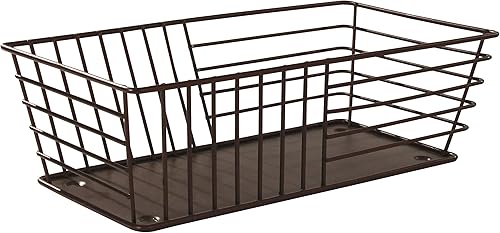 Spectrum Diversified Wright - Cesta de pan, diseño clásico de cocina para panes, rollos, magdalenas, pasteles y buen almacenamiento horneado, estilo