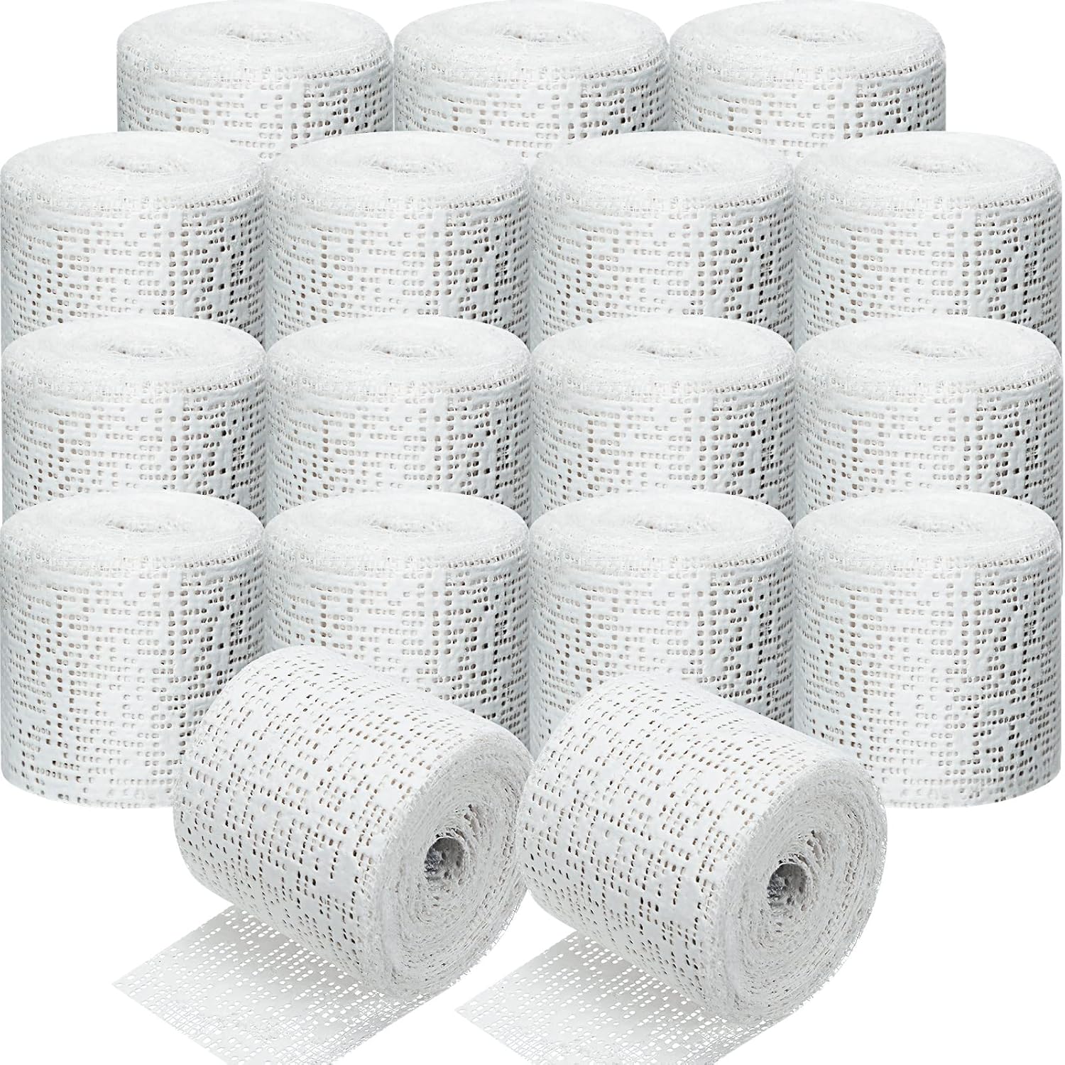 20 Pack Plaster Cloth Plaster Gauze Rolls Gauze Wrap