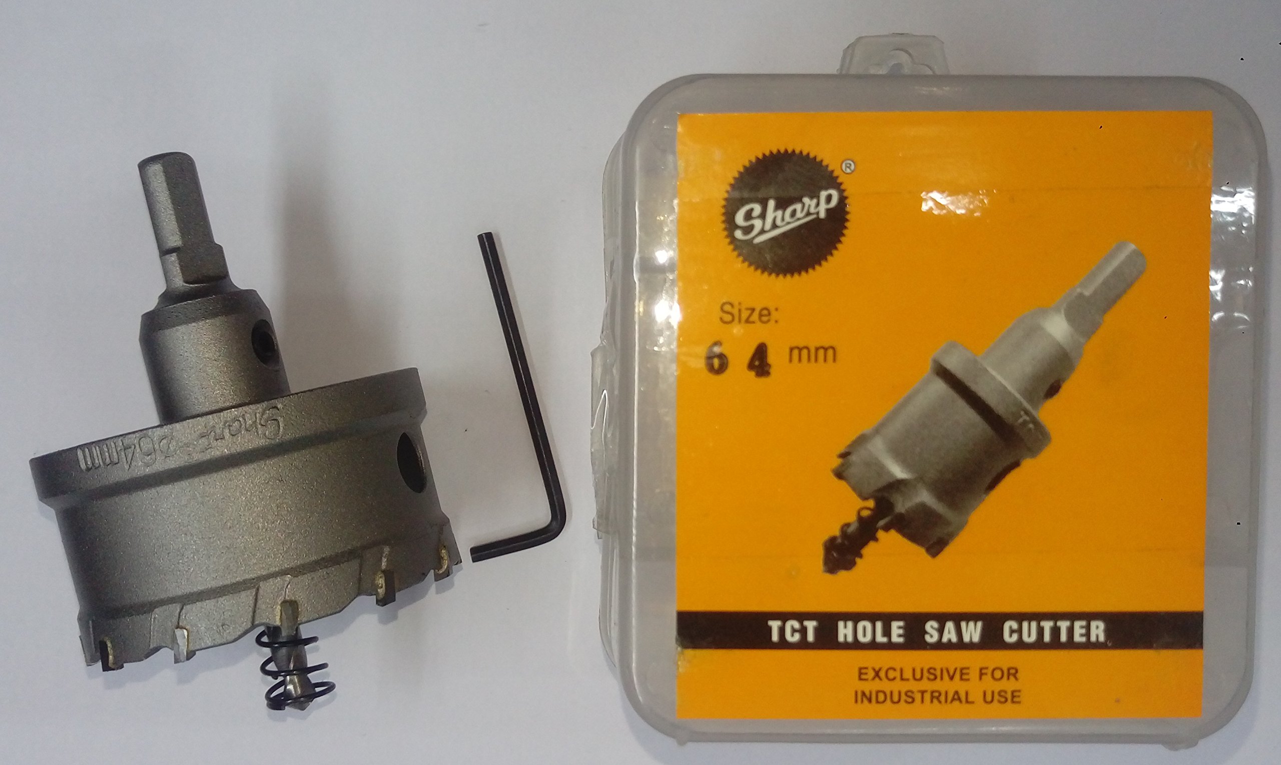 Sharp TCT Hole Saw Cutter, 64 Mm (B06WRN7BVP) Amazon Price History, Amazon Price Tracker
