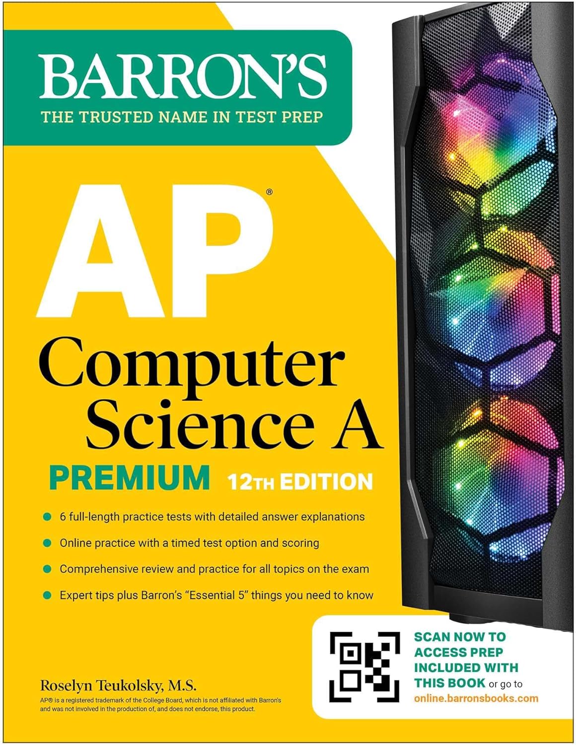AP Computer Science A Premium, 2024: 6 Practice Tests + Comprehensive Review + Online Practice (Barron’s AP)