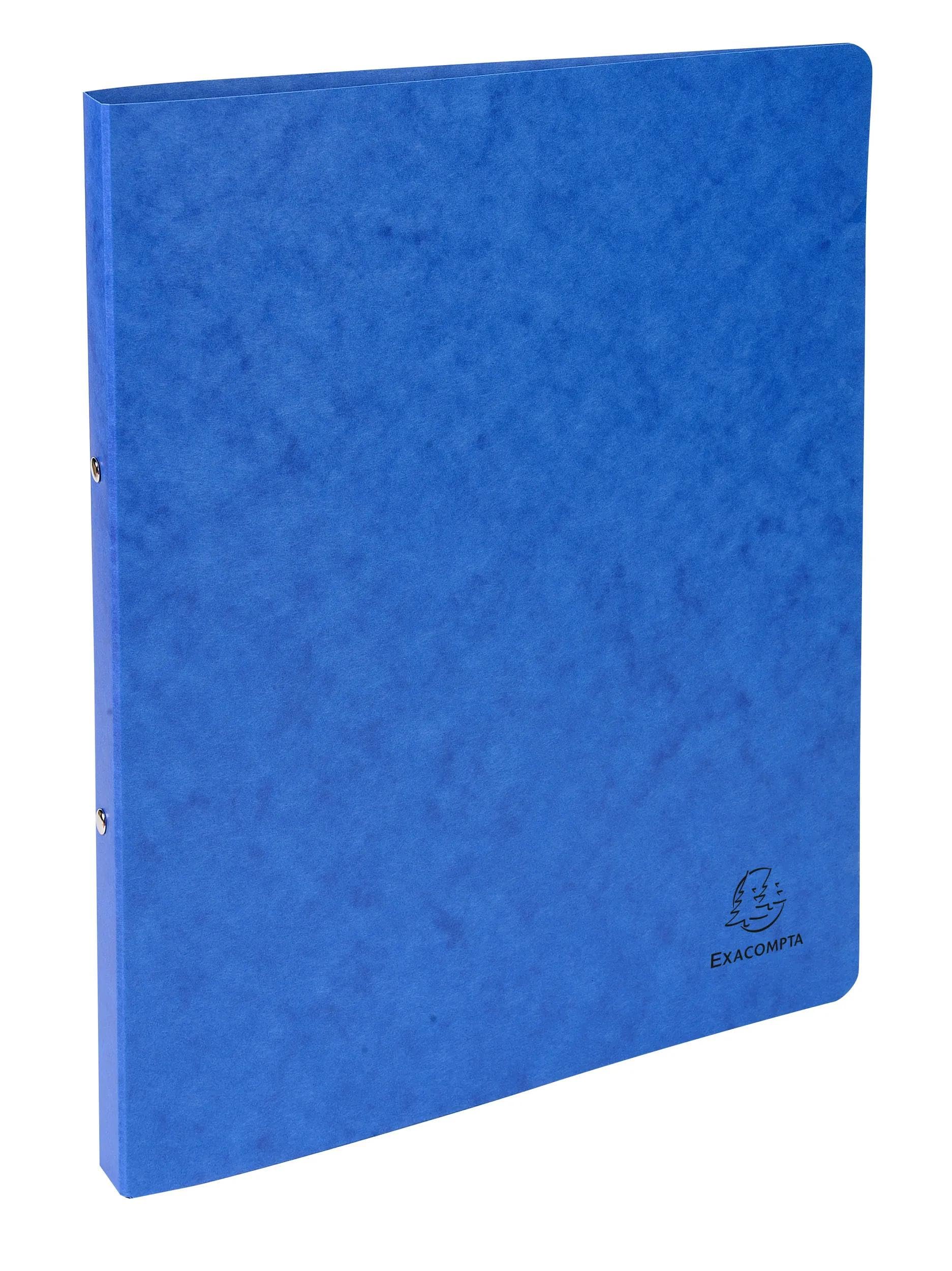 Exacompta 20 raccoglitori cartoncino lucido A4 2 anelli assortiti