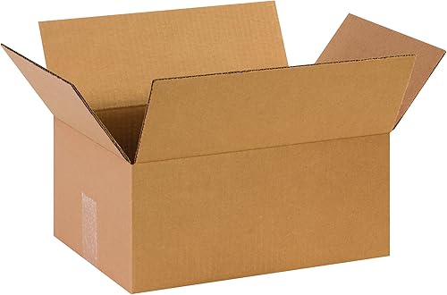 PARTNERS BRAND Cajas de mudanza, medianas de 14 x 10 x 6 pulgadas (paquete de 25), caja de cartón corrugado para embalaje, almacenamiento y envío