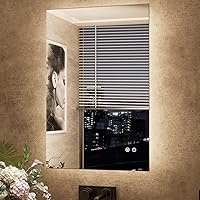 Vista 37 de TETOTE - Espejo retroiluminado para baño con luz, botón táctil regulable y función antivaho (horizontal o vertical)