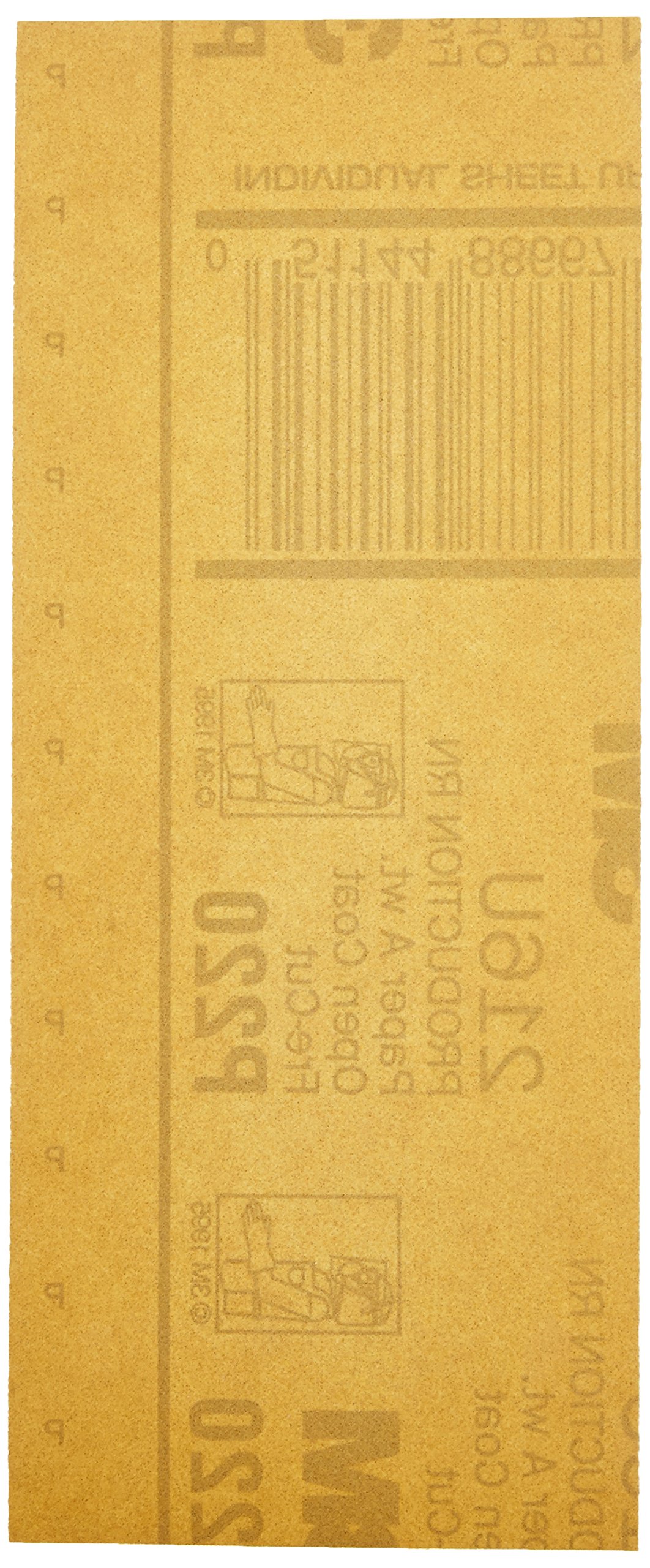 3M Gold Abrasive Sheet 216U - Durable Sanding -6