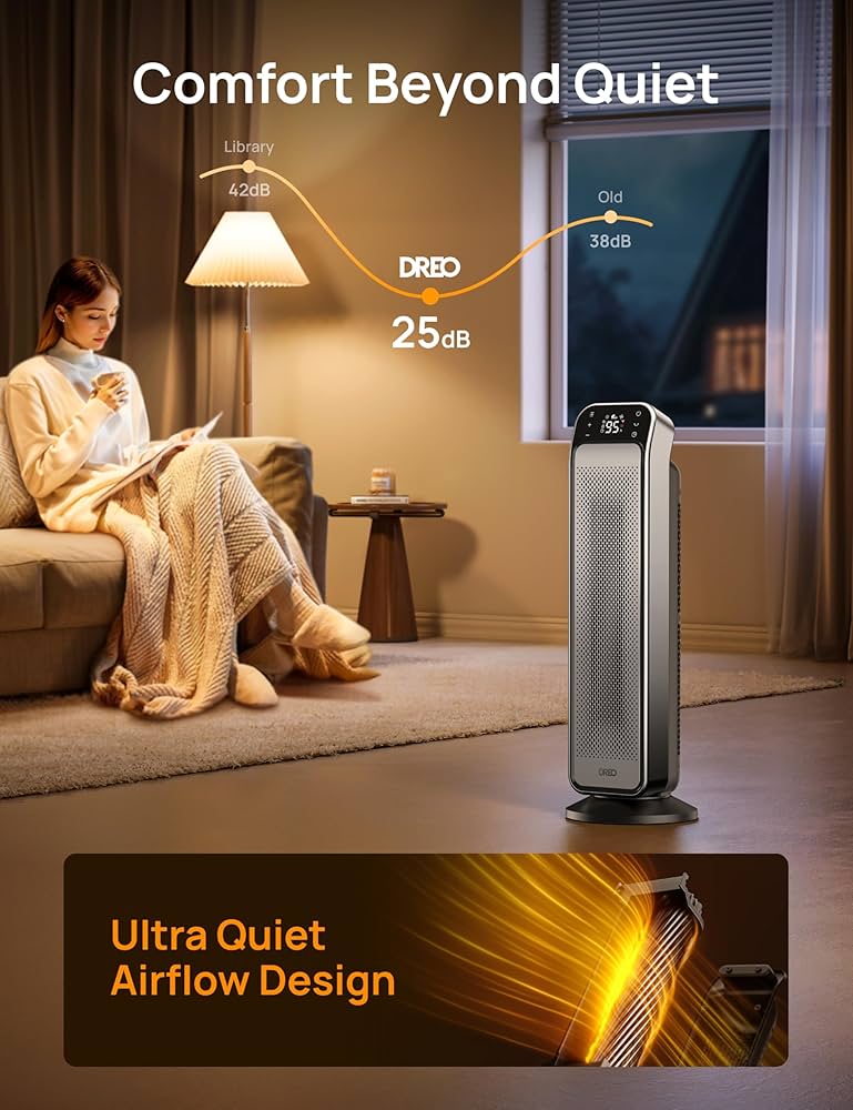 Amazon.com: Dreo Space Heater Indoor, 25