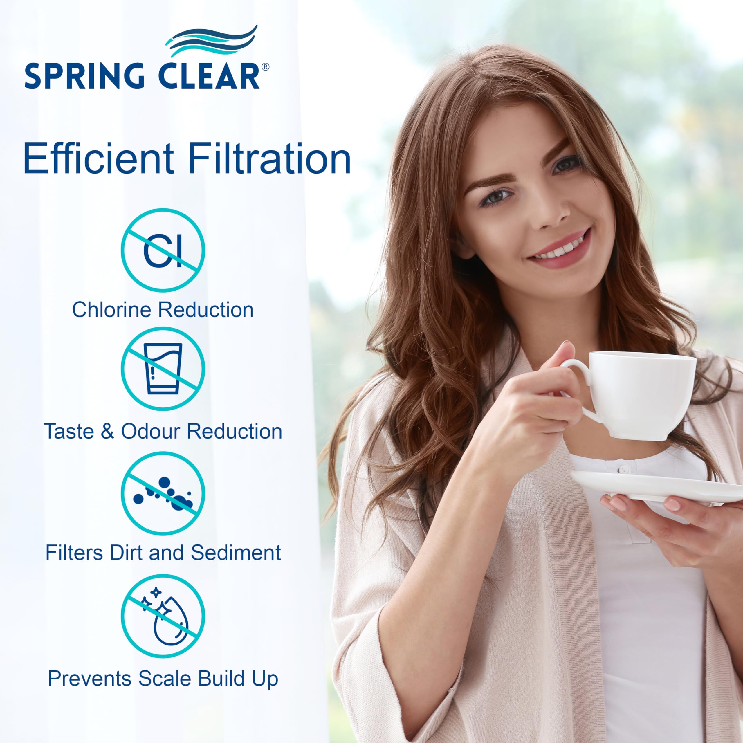 Cartucho de filtro de agua de repuesto compatible para Insinkerator F-701R 2 unidades