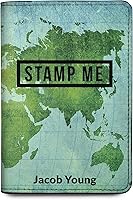 Vista 32 de Wanderlust - Soporte para pasaporte de cuero para mujer