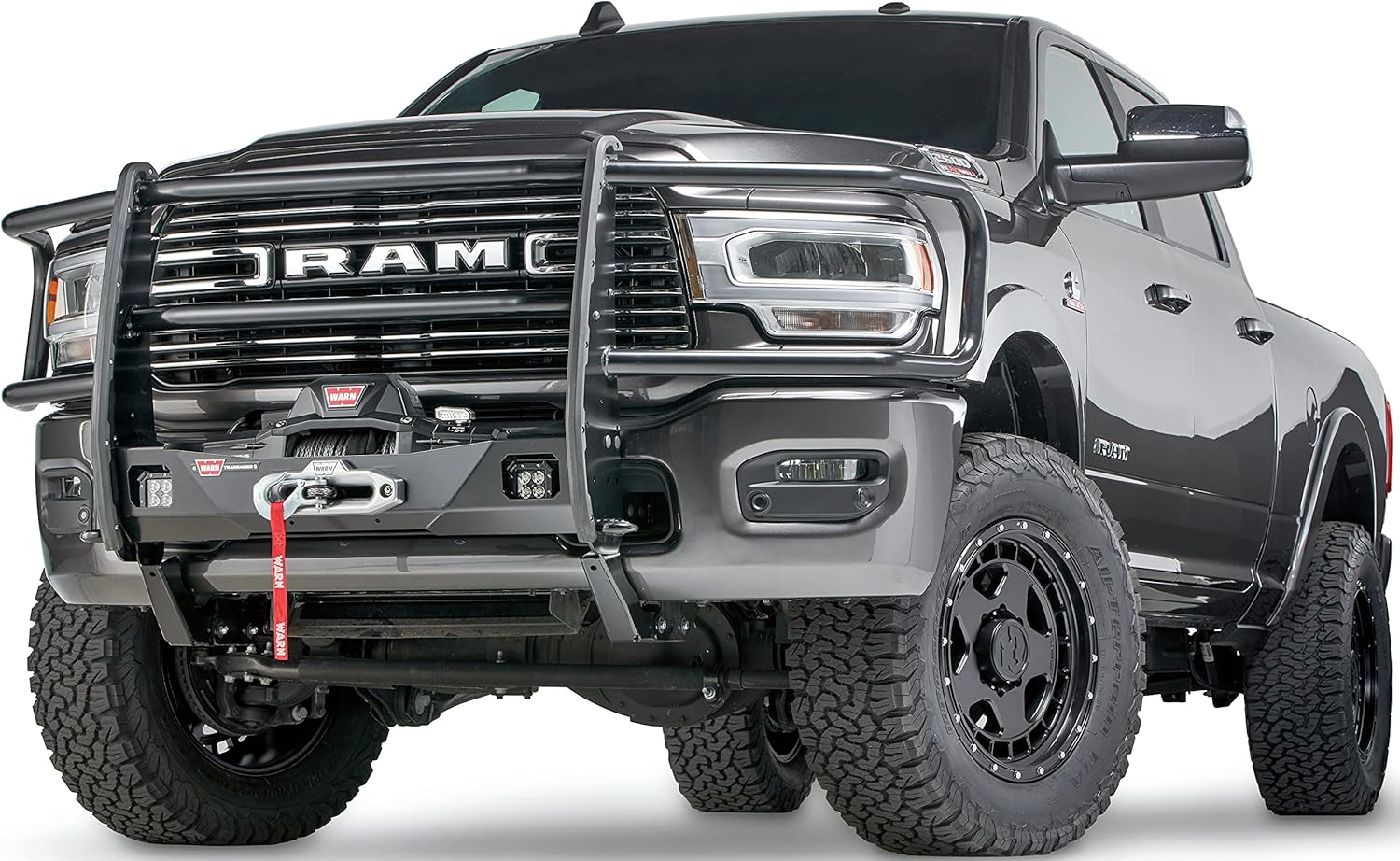 WARN 104821 Trans4mer Gen III Full Grille Guard, Fits: Dodge Ram HD (2019-2021)