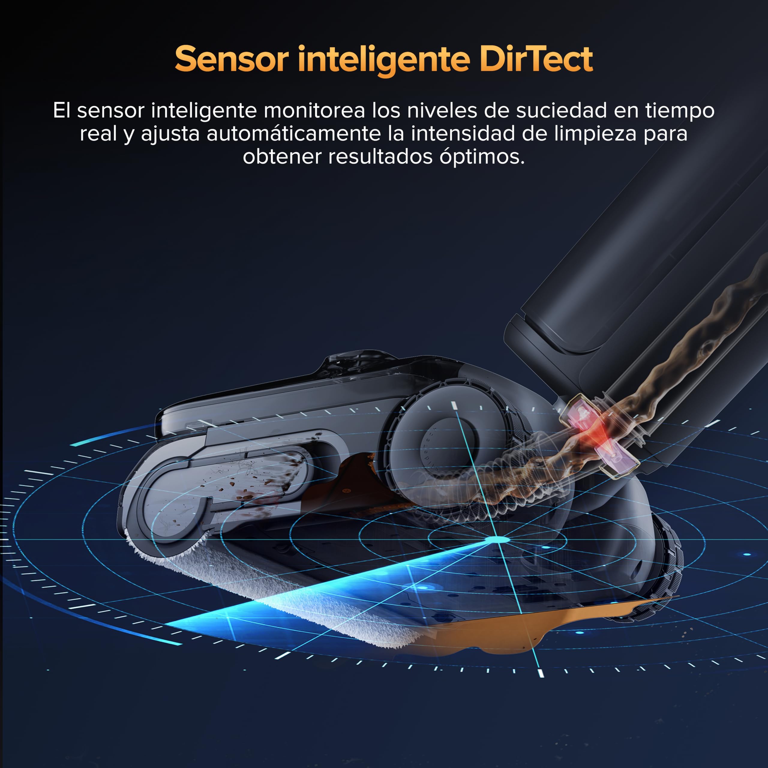 roborock F25 Ultra Aspiradora en seco y húmedo, mopa inalámbrica a Vapor de 180°C, mopa con Agua Caliente de 86°C, Todo en uno, autolimpieza, diseño Plano de 180°, Ruedas con Asistente de IA