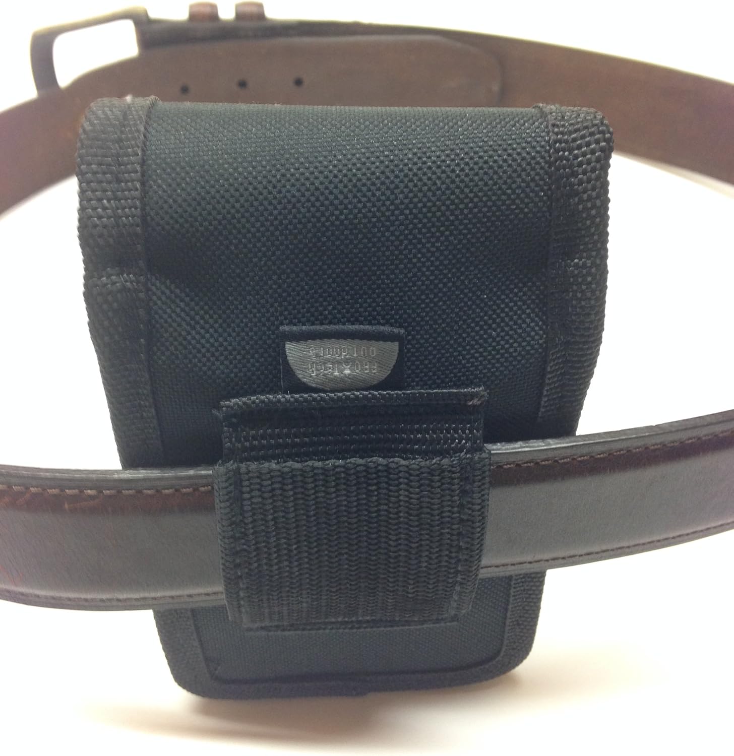 Smart Phone Belt Loop Cell Phone Nylon Holster NO Clips to Break. Can be Worn Horizontal or Vertical. Fit Smart Phones up to 6" High by 3.25" Wide by 1" Thick Wide Over All.