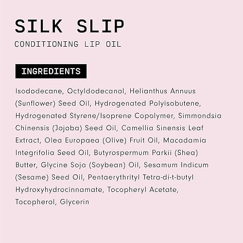 Miniatura 8 de Versed Silk Slip - Aceite labial acondicionador, transparente, bálsamo labial y alternativa de brillo con aceite de jojoba y vitamina E, hidratante
