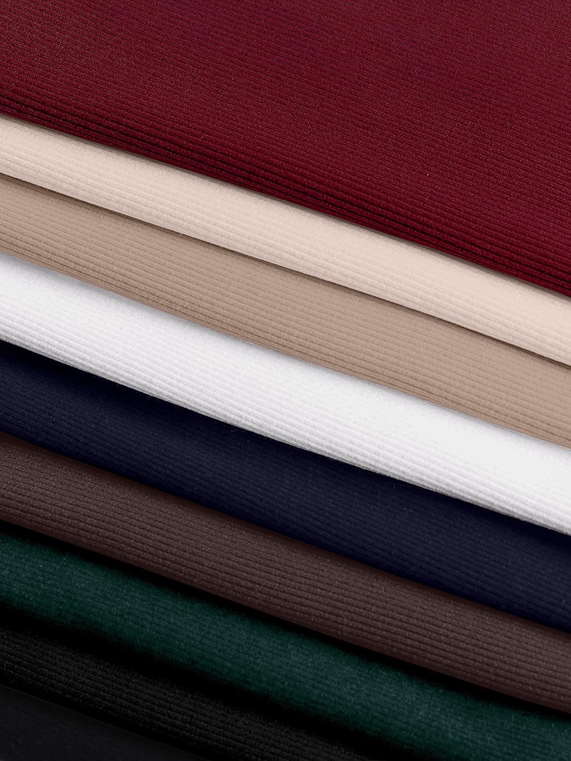 ANRABESS Women Boat Neck Tops Short Sleeve T-Shirts Ribbed Knit Tight Fitted Basic Tees Shirts 2026 Summer Clothes - Image 6