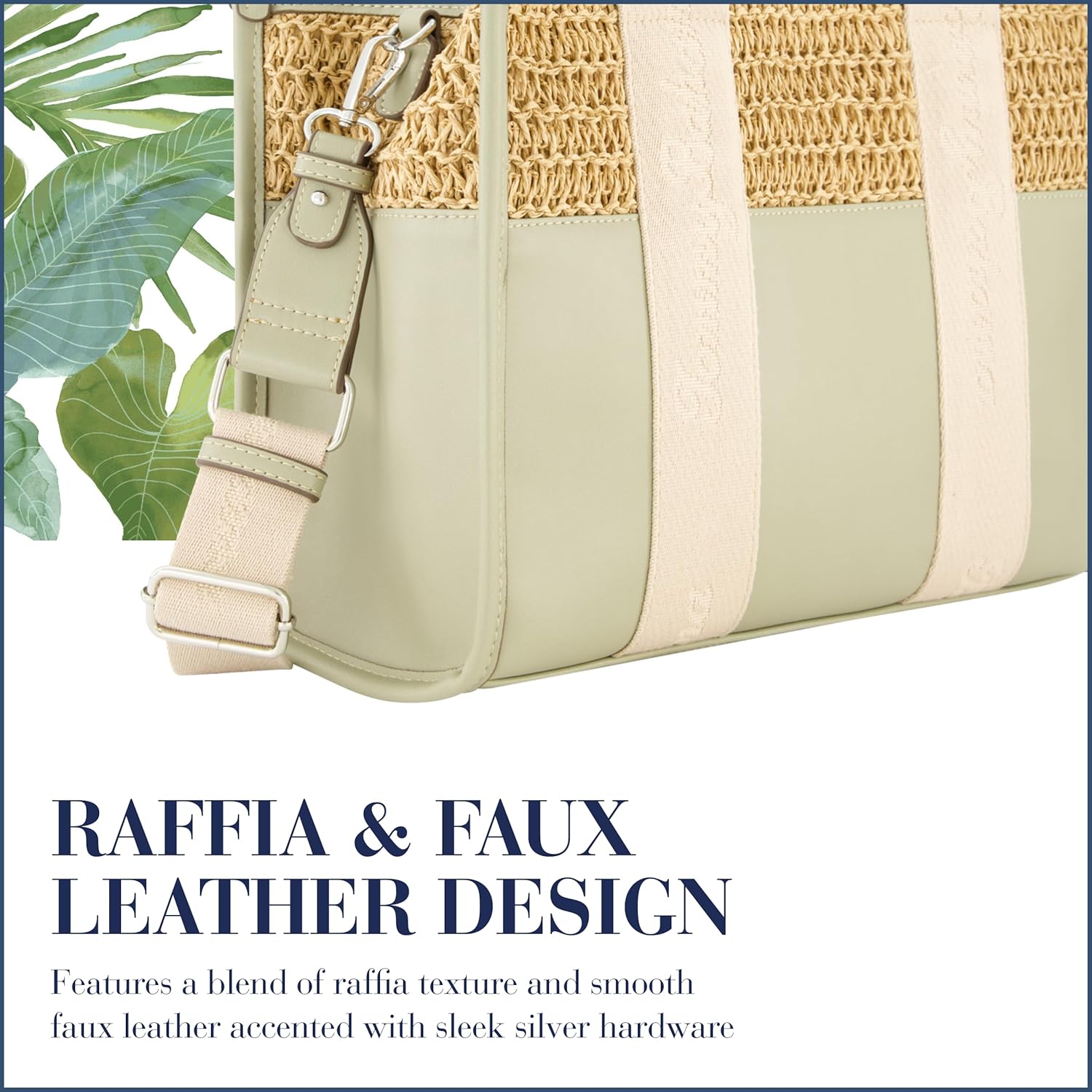 Tommy Bahama womens Tommy Bahama Tote Bag, Women's Modern Handbag With Adjustable Shoulder Strap - Image 3