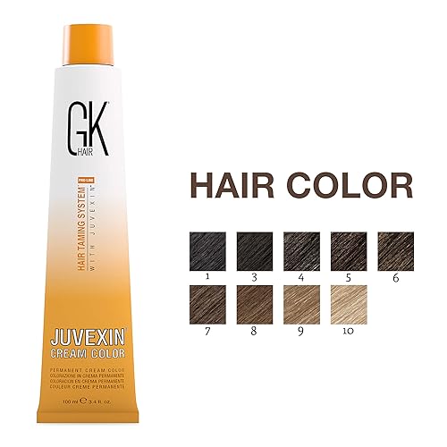 Miniatura 7 de GK HAIR Global Keratin - Crema semipermanente para el cabello con más de 87 tonos 34 onzas líquidas 34fl oz colores nutritivos y limpiadores para